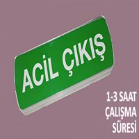 7W Ledli Acil Çıkış Yönlendirme Arm ( Kitli 36 Led 1